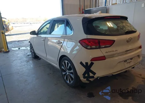 2019 Hyundai Elantra Gt from USA, damaged, VIN KMHH35LE5KU107020
